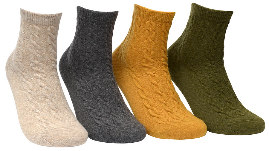 носки женские шерсть/ангора 