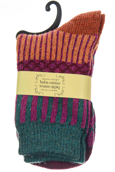 носки женские 36-41 шерсть tutu anna