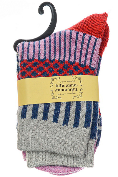 носки женские 36-41 шерсть tutu anna