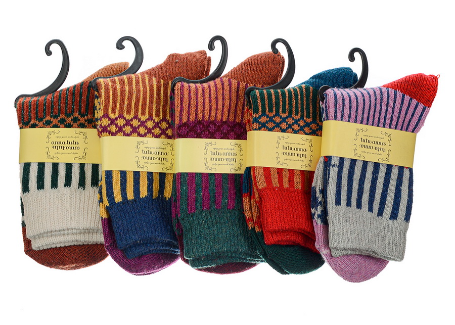 носки женские 36-41 шерсть tutu anna