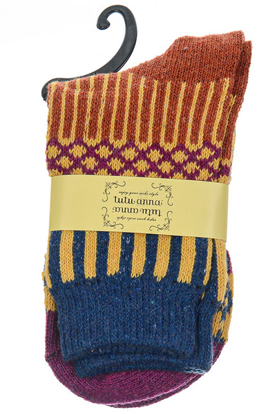 носки женские 36-41 шерсть tutu anna