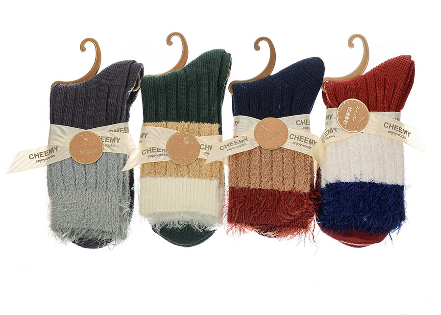 носки женские мелкий орнамент 36-41 хлопок cheemy