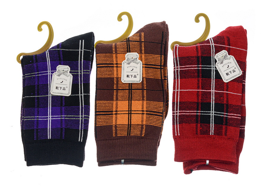 носки женские мелкий орнамент 36-41 хлопок cheemy