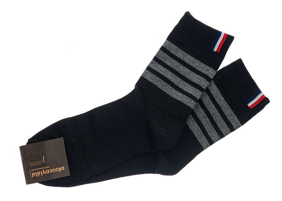 мужские носки полоски kiki