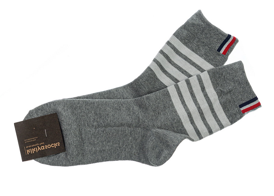 мужские носки полоски kiki
