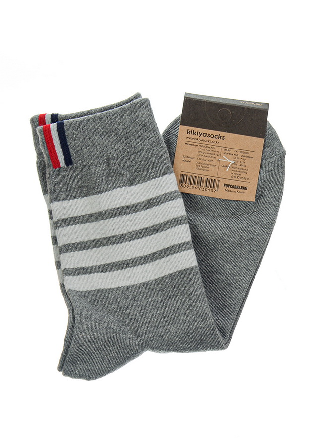 мужские носки полоски kiki