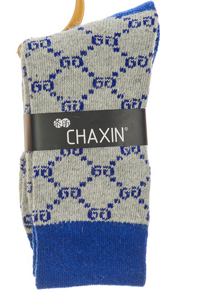 носки женские шерсть ромбы