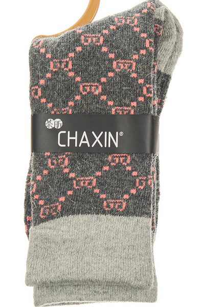 носки женские шерсть ромбы