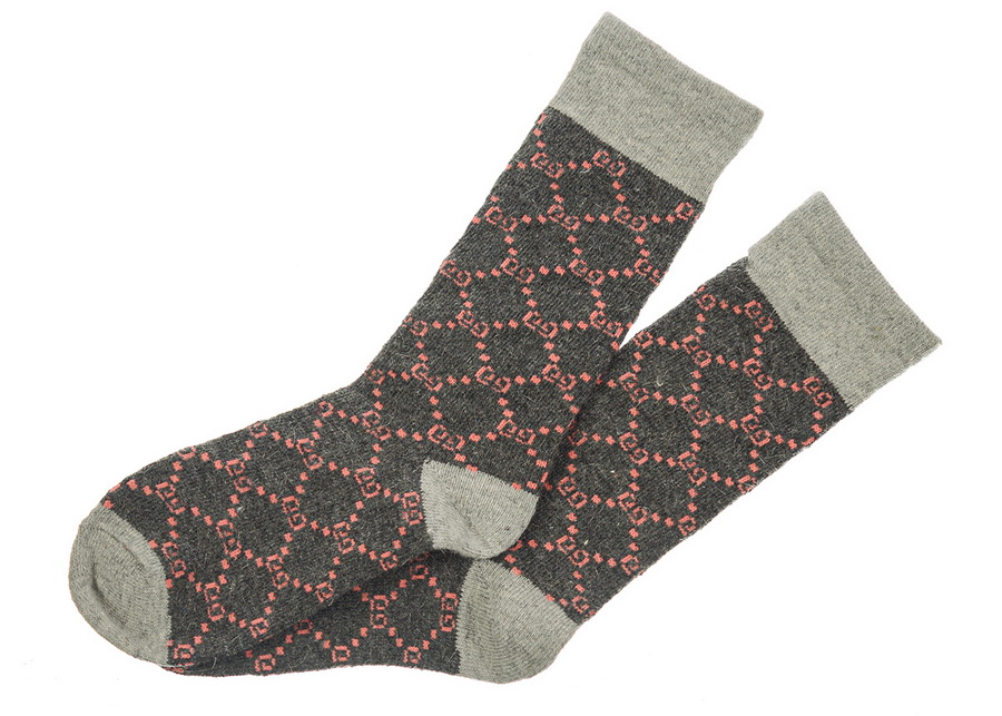 носки женские шерсть ромбы