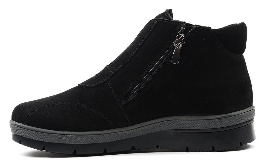 женские ботинки натуральная кожа (замша) / шерсть ego беларусь