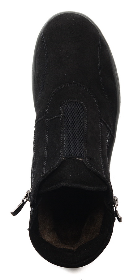 женские ботинки натуральная кожа (замша) / шерсть ego беларусь