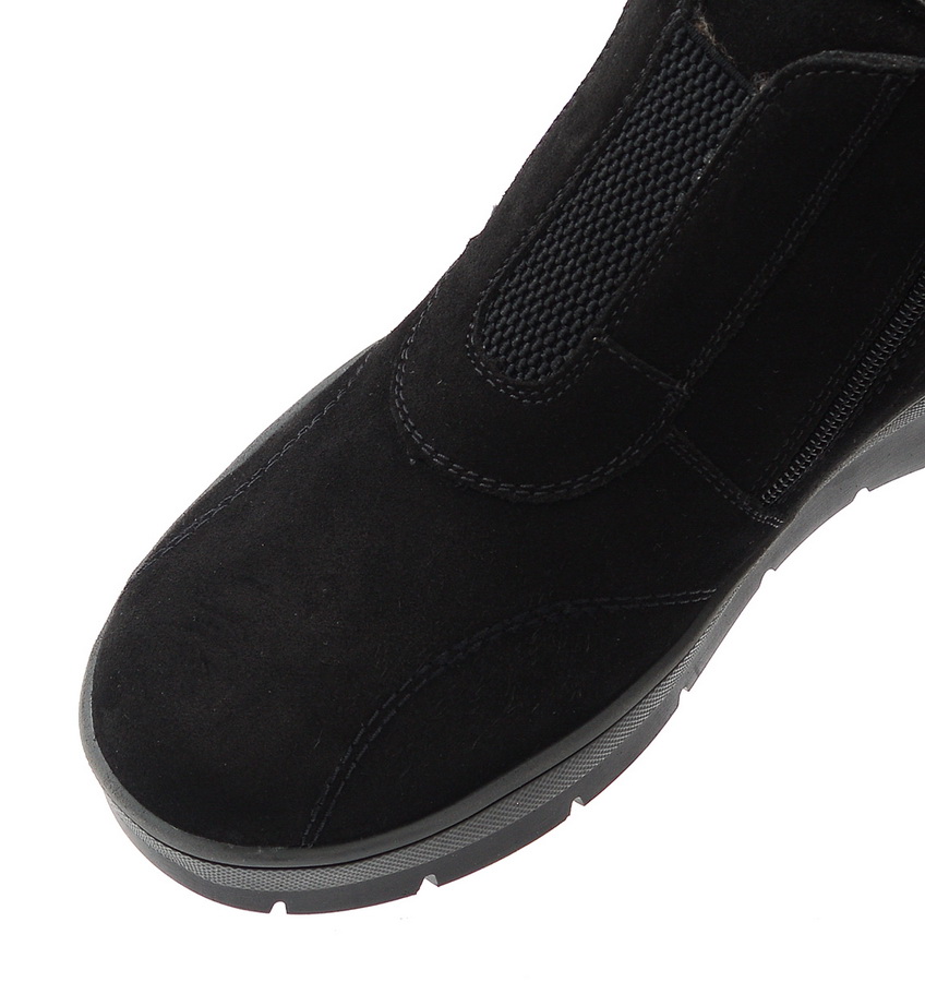 женские ботинки натуральная кожа (замша) / шерсть ego беларусь