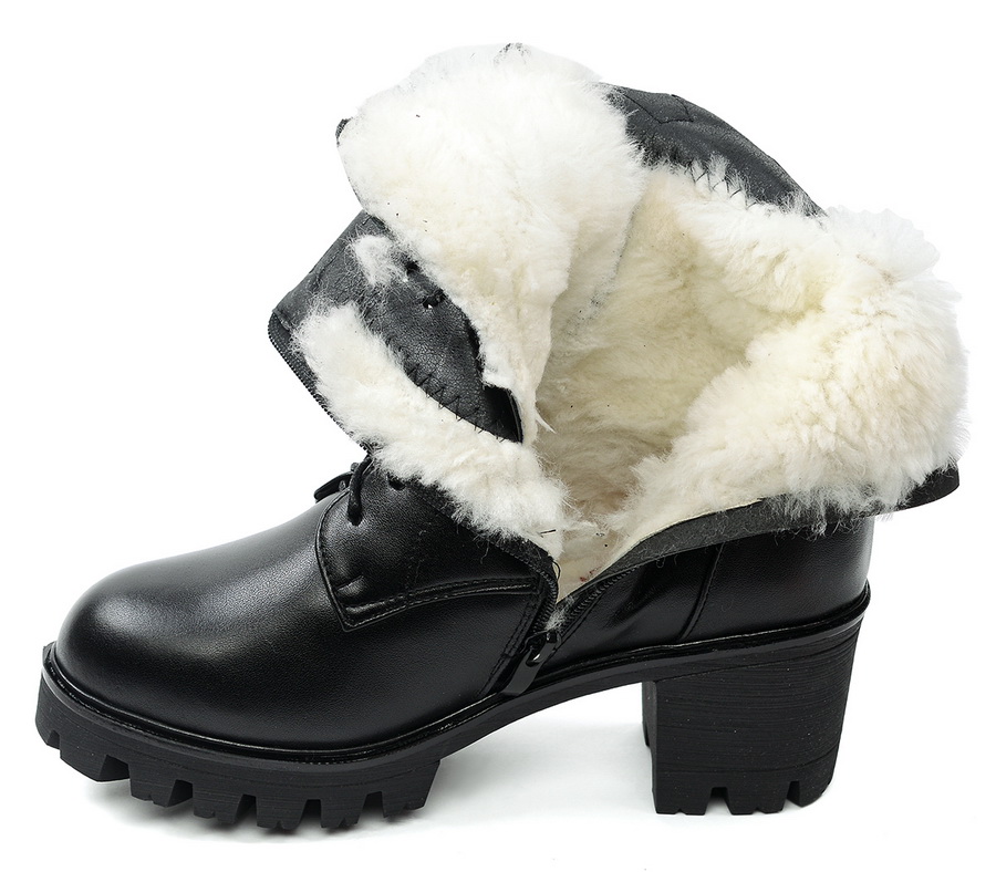 женские ботинки натуральная кожа / натуральный мех gugu германия