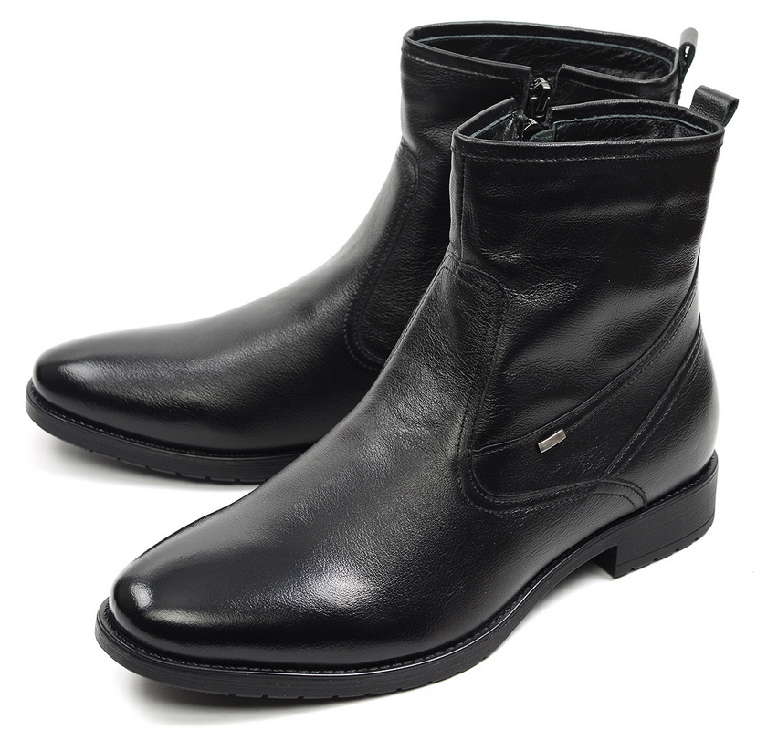 мужские ботинки натуральная кожа / натуральный мех corvetto 