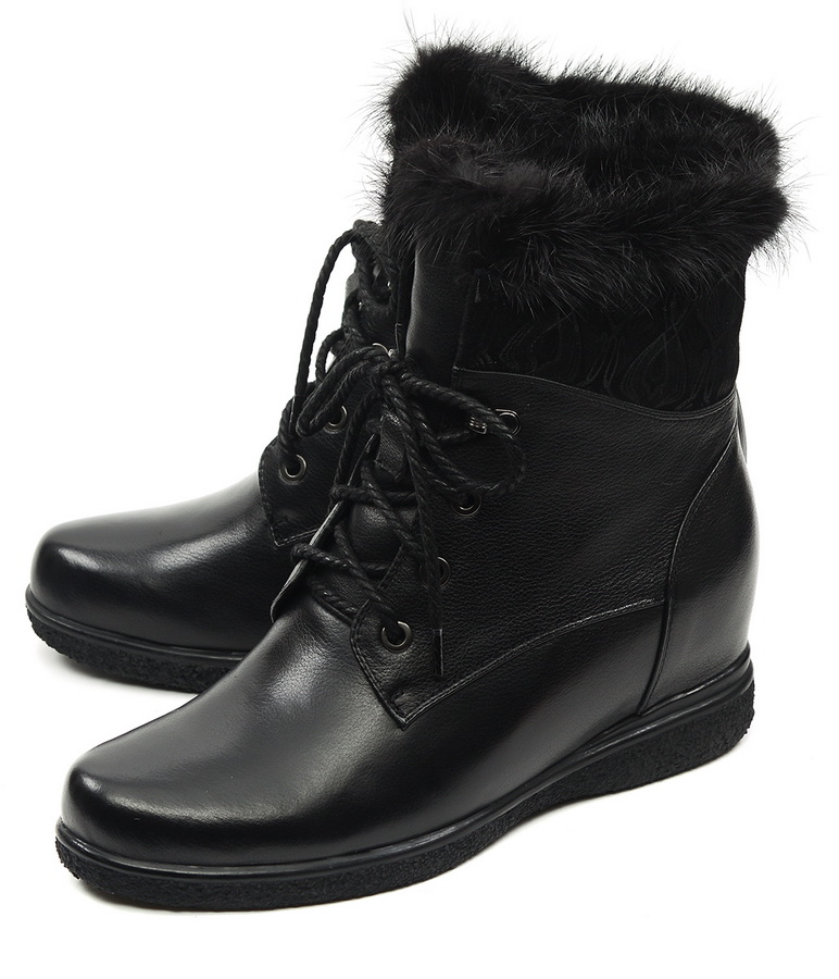 женские ботинки натуральная кожа /натуральный мех gugu германия