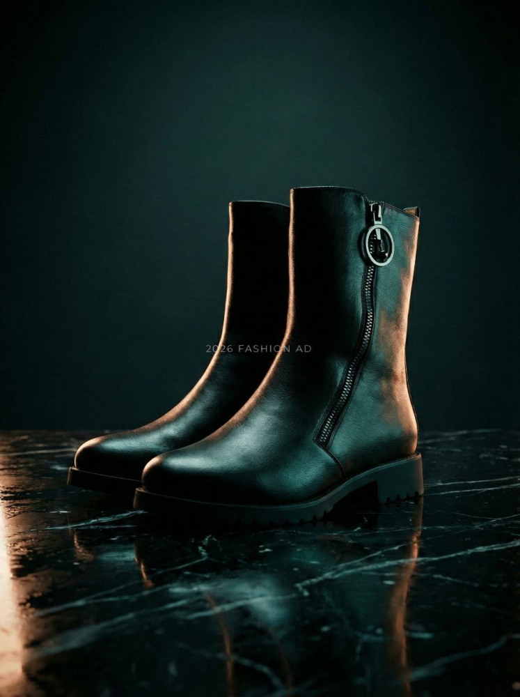 женские сапоги натуральная кожа / натуральный мех gugu германия