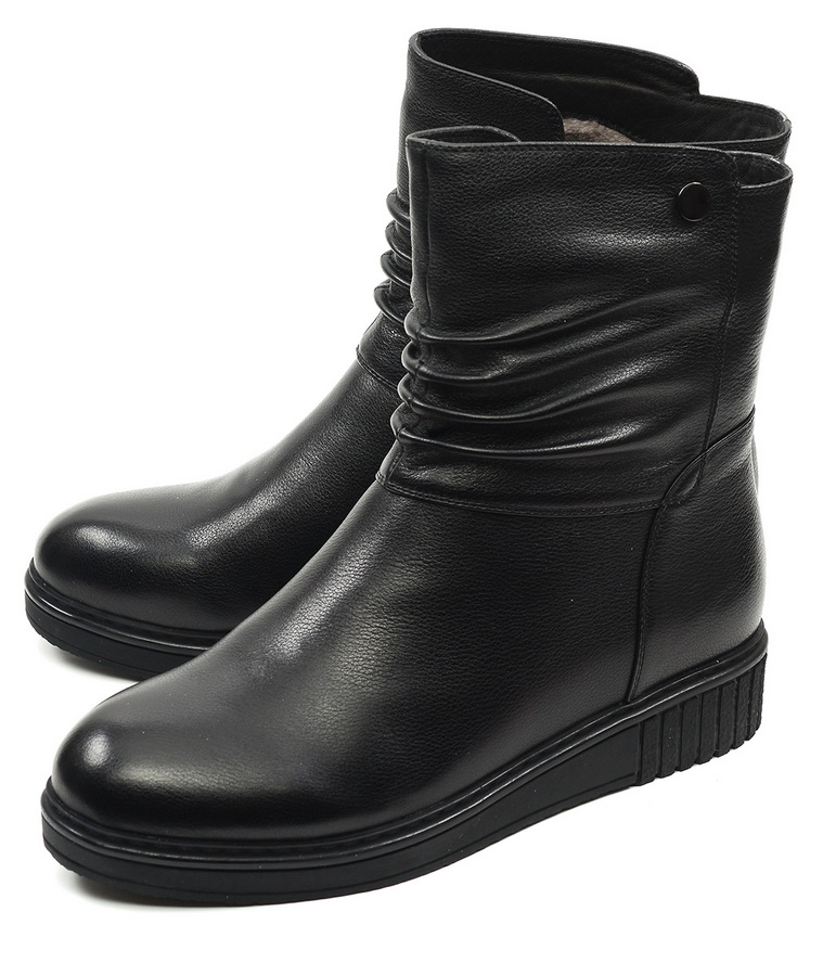 женские сапоги натуральная кожа /натуральный мех gugu германия