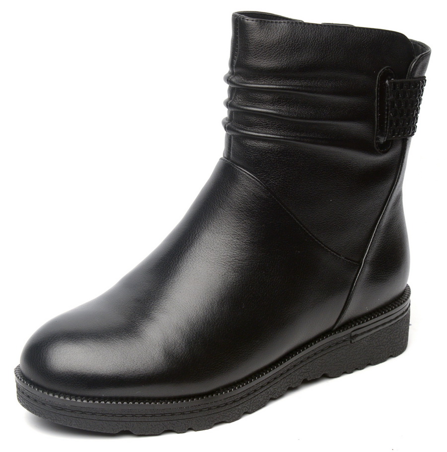 женские полусапоги натуральная кожа / натуральный мех gugu германия