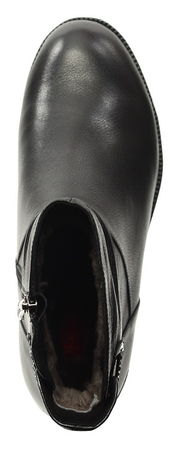 женские полусапоги натуральная кожа / натуральный мех gugu германия