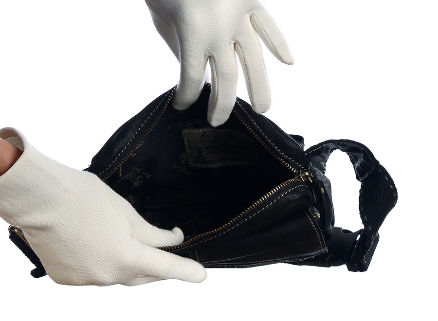 мужская  сумка поясная натуральная кожа ruff ryder