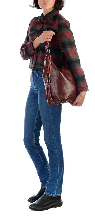 женская сумка натуральная кожа корея