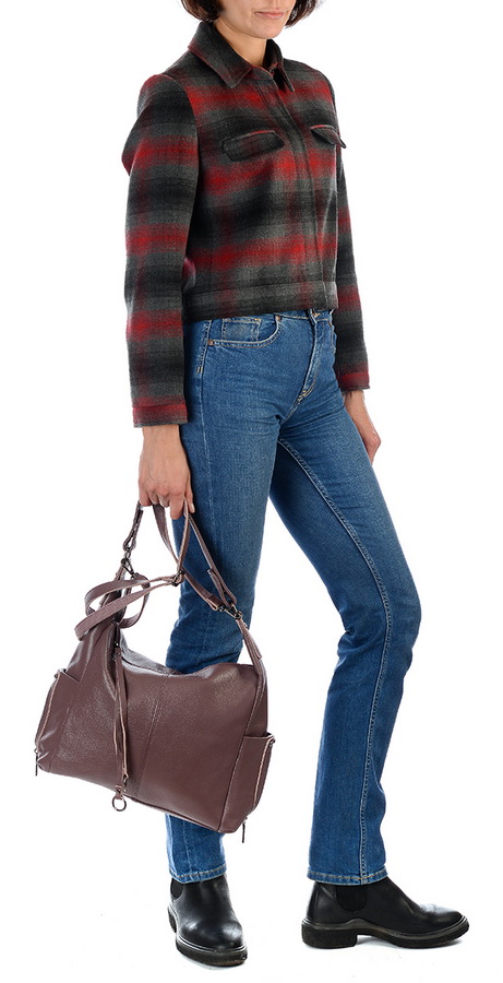 женская сумка натуральная кожа корея