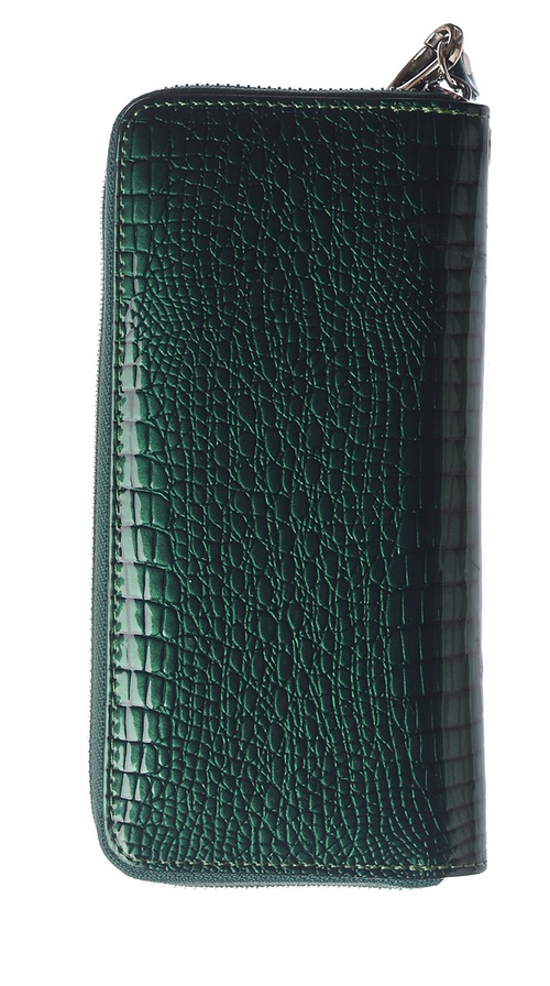 женский кошелек натуральная кожа лаковая корея