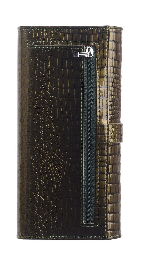 женский кошелек натуральная кожа лаковая корея