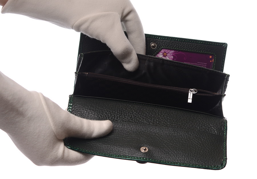 женский кошелек натуральная кожа лаковая корея