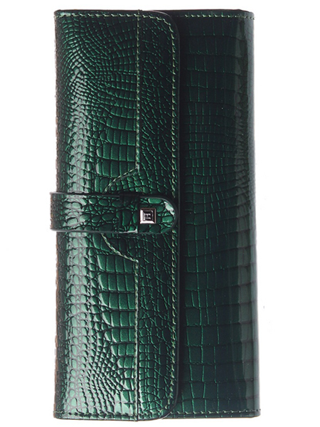 женский кошелек натуральная кожа лаковая корея