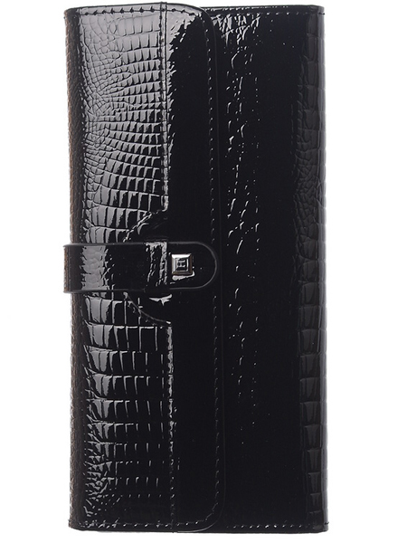 женский кошелек натуральная кожа лаковая корея