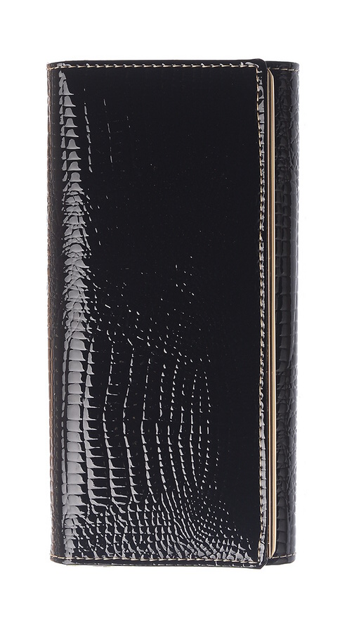 женский кошелек лаковый натуральная кожа тайвань