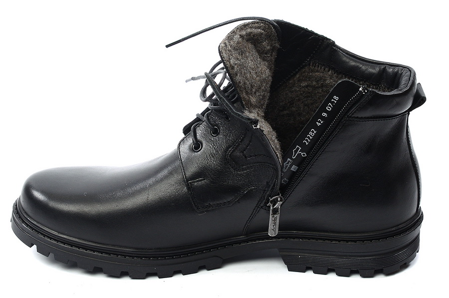 мужские ботинки натуральная кожа / шерсть марко беларусь