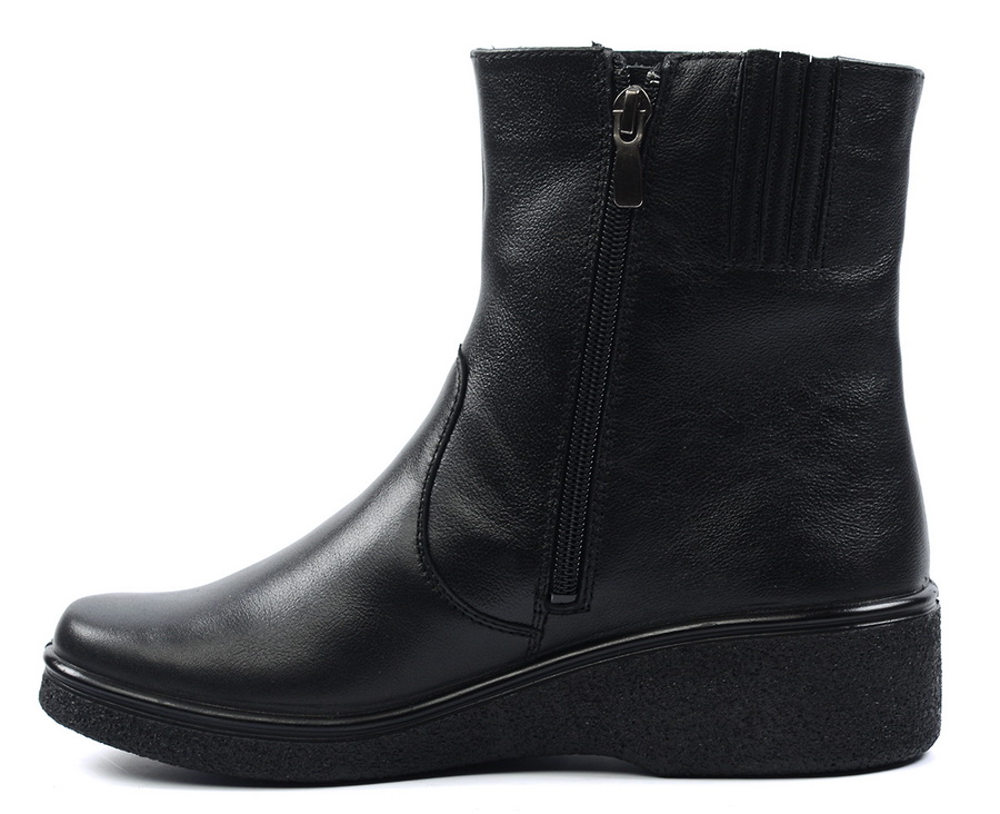 женские сапоги натуральная кожа / шерсть росвест россия