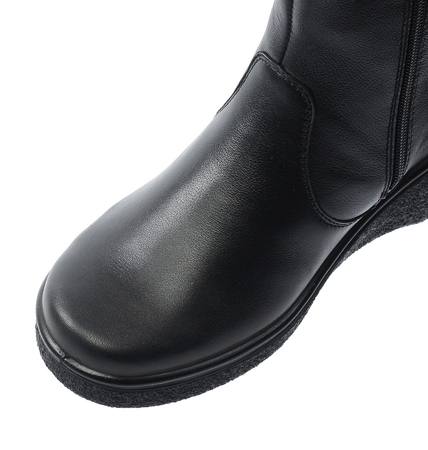 женские сапоги натуральная кожа / шерсть росвест россия