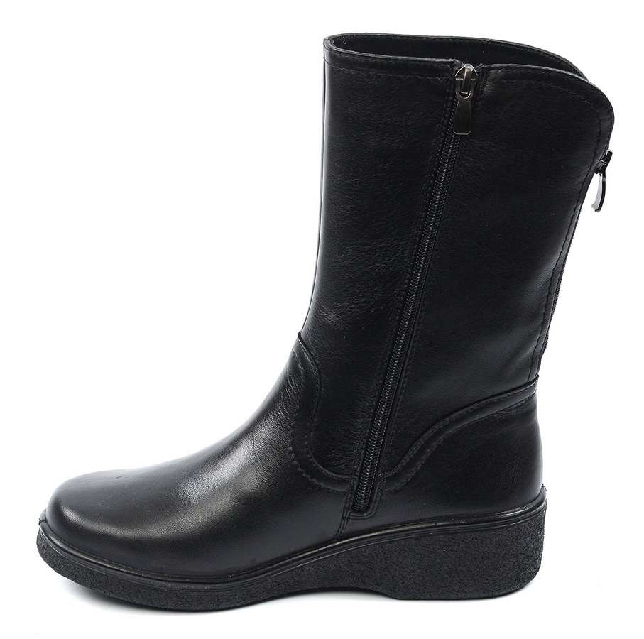 женские сапоги натуральная кожа / шерсть росвест россия