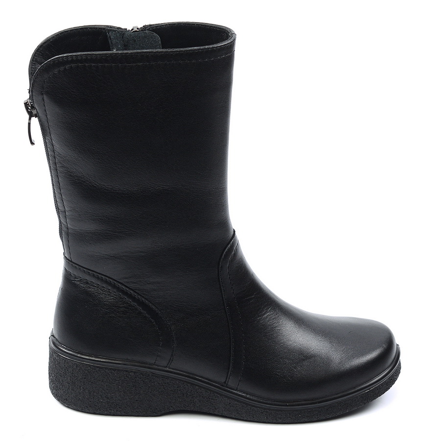 женские сапоги натуральная кожа / шерсть росвест россия