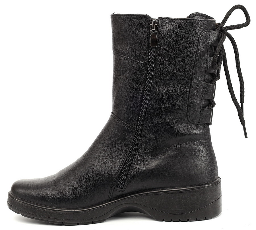 женские полусапоги натуральная кожа / шерсть росвест россия