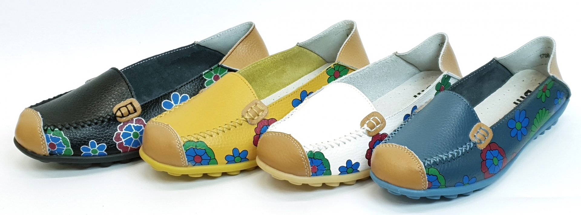 женские мокасины натуральная кожа binifoot/bnf тайвань