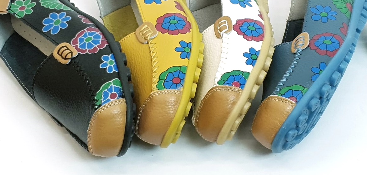 женские мокасины натуральная кожа binifoot/bnf тайвань