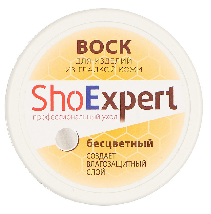 воск для обуви бесцветный shoexpert 100 мл россия