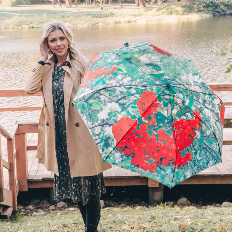 зонт женский автомат flioraj