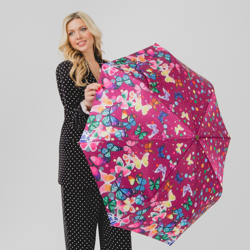 зонт премиум женский автомат flioraj