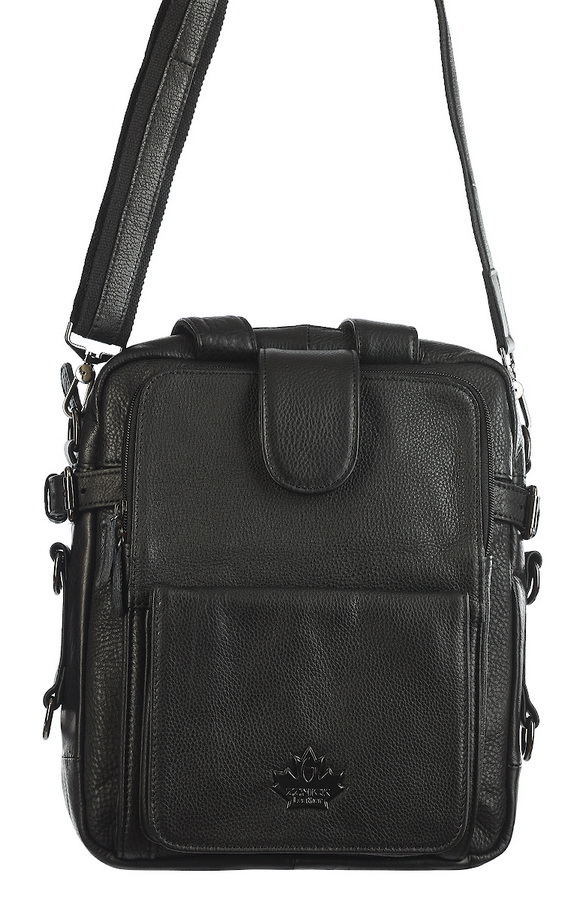 мужская сумка натуральная кожа zznick 