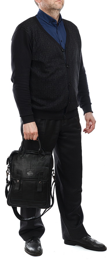 мужская сумка натуральная кожа zznick 