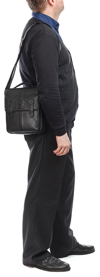 мужская сумка натуральная кожа zznick 