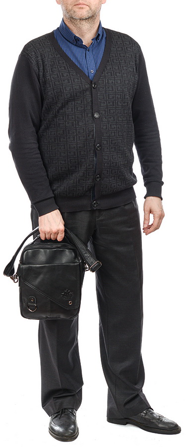 мужская сумка натуральная кожа zznick 