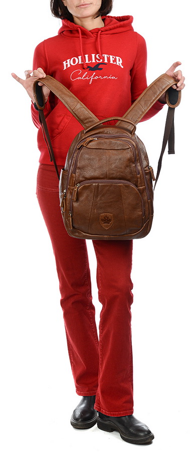 рюкзак натуральная кожа zznick 