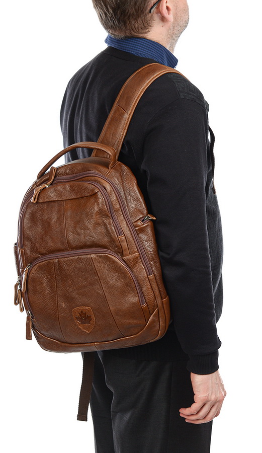 рюкзак натуральная кожа zznick 