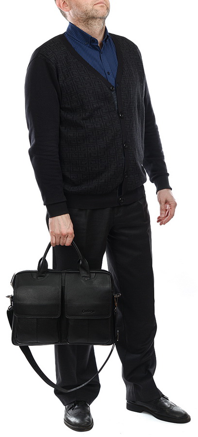 мужской портфель натуральная кожа catiroya